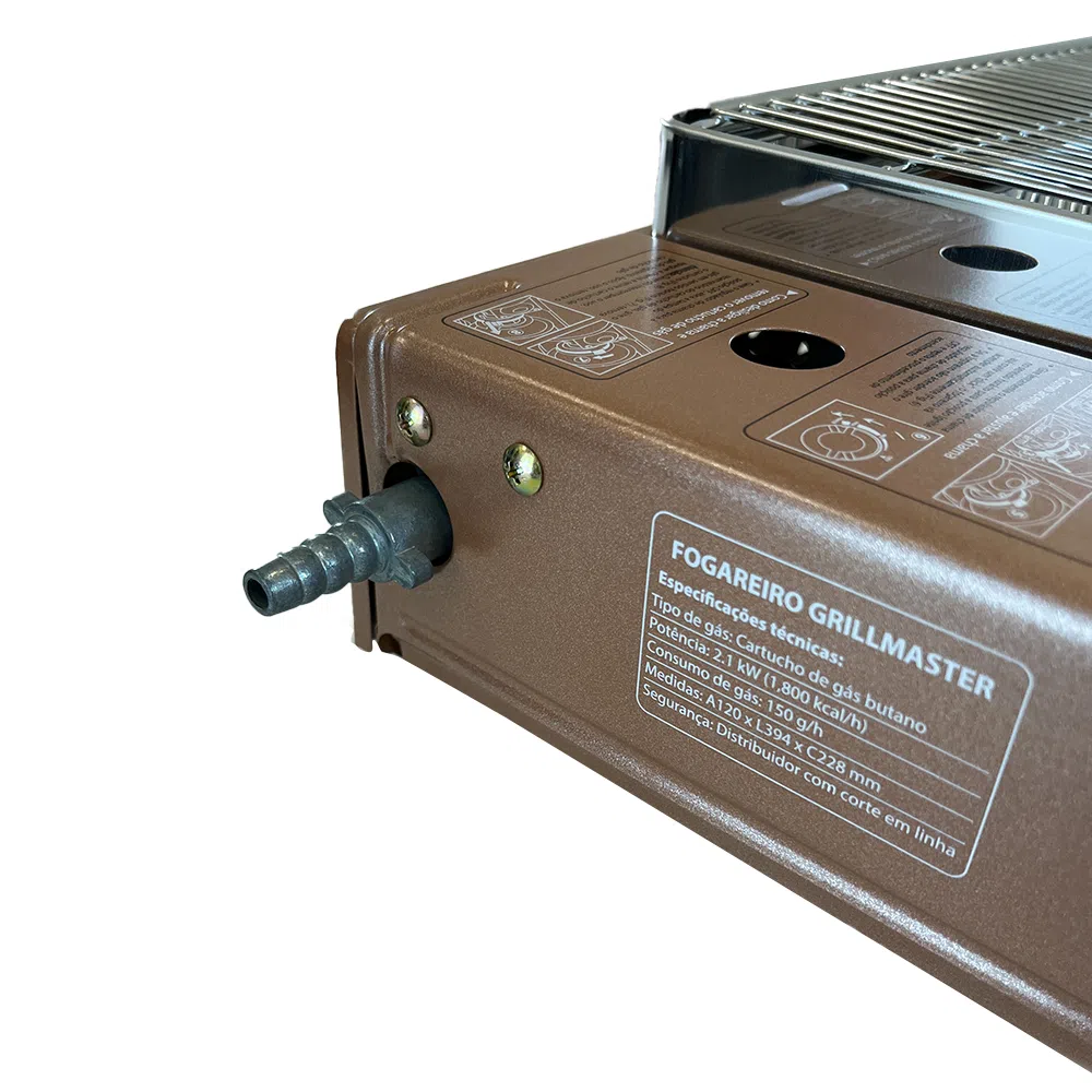 Grelha Horizont. Grill Master C/Sistema Flex Fuel Nautika